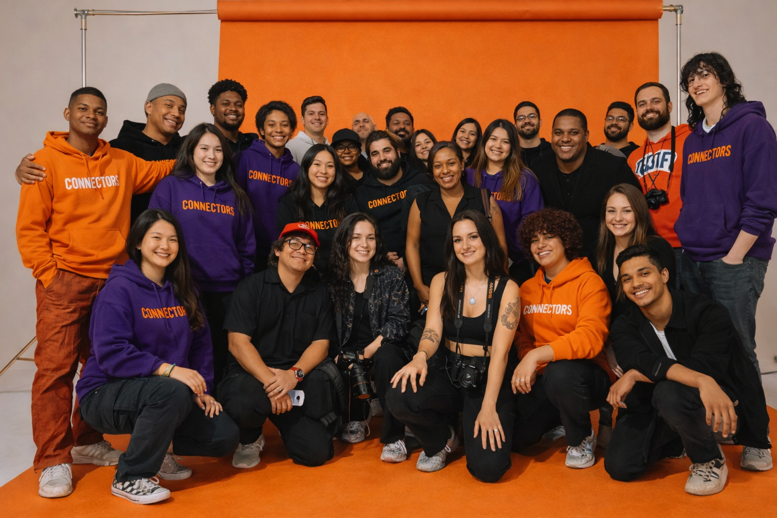 Bully Talk Connectors group photo — the leaders behind the mission
